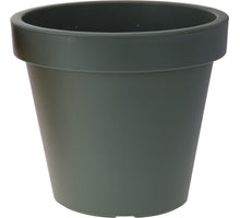 BLOEMPOT EK ROND DIA 60CM DONKERGROEN
