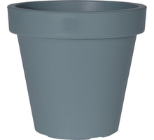 BLOEMPOT EK ROND DIA 20CM BLAUW