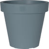 BLOEMPOT EK ROND DIA 20CM BLAUW