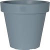 BLOEMPOT EK ROND DIA 25CM BLAUW