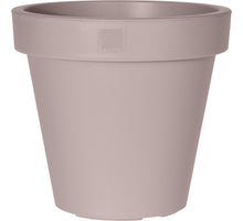 BLOEMPOT EK ROND DIA 40CM TAUPE