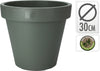 FLOWERPOT EK ROUND DIA 30CM GREEN