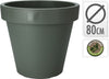 FLOWER POT EK ROUND DIA 80CM GREEN