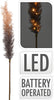 TAK GROVE PLUIM MET LED 118CM BRUIN/BEIGE