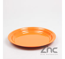 ZINK ONDERBORD ROND S 30X2.5 CM ORANJE