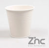 ZINC POT 0.5L XXS D11 H10 W7.5 CM CREAM