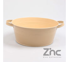 ZINK TEIL 2.5L M/OREN D24.5 H10 B20 CM CAMEL