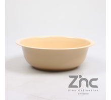 ZINK PLANTENSCHAAL M D28 H9 B16 CM CAMEL