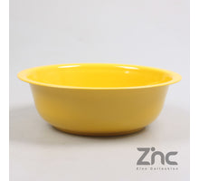 ZINK PLANTENSCHAAL M D28 H9 B16 CM GEEL
