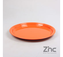 ZINK ONDERBORD ROND M 40X2.5 CM ORANJE