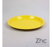 ZINK ONDERBORD ROND M 40X2.5 CM GEEL