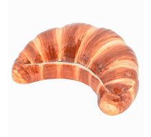 Aardewerk bakje met deksel croissant 18,3x18,3x45cm