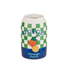 Aardewerk vaas orange juice can groen 7x7x11,5cm