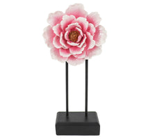 Decoratie standaard bloem 14x6,3x25,3cm