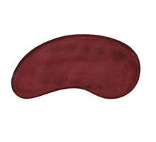 Metal tray, kidney shape, pink, 52x24x2cm