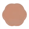 Dienblad flower roze 28x28x1cm metaal