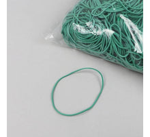 Zak elastieken 60x1.5mm groen 1kg