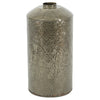 Metal vase olive 6x18x36cm