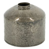 Metalen vaas olive 6x18x16cm
