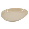 Tray organic hammered beige 16x12x1cm