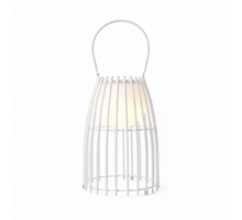 TJILLZ Moonie White-S 17,5x25cm LED metalen lamp USB oplaadbaar
