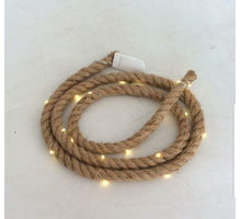 Jute rope Ineke met 20 led D1,5 L150cm