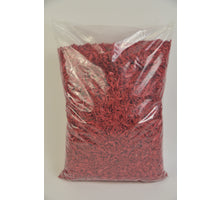 Zak á 23 liter houtsnipper 10/20mm rood