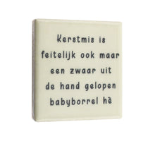 Magneettegeltje 5x5cm babyborrel