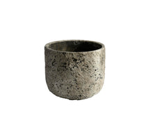 Pot Lava rond 18x18x15cm Steengrijs