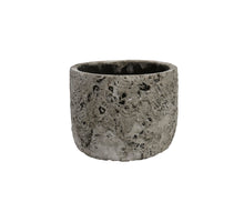 Pot Lava rond 15x15x12cm Steengrijs