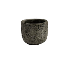Pot Lava rond 12x12x10cm Steengrijs