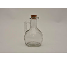 Henk carafe glass with cork clear D8 H12cm