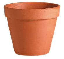 Roodsteen terracotta bloempot 17cm