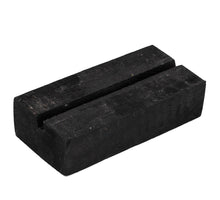 Tegeltjes houder hout zwart