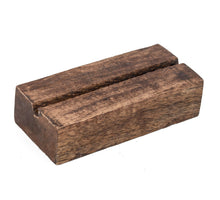 Tegeltjes houder hout walnut