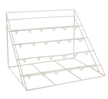 Presentatierek voor tegels metaal wit