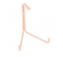 Rekje voor tegels roze 2-poot metaal