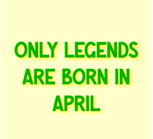 Tegeltje april