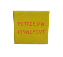 Tegeltje potferjanhinnekont keramiek 10x10x0,5cm
