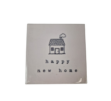 Tegeltje happy new home