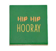 Tegeltje hip hip hooray