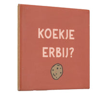 Tegeltje koekje erbij