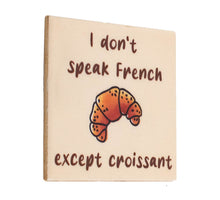 Tegeltje croissant