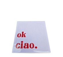 Tegeltje ok ciao