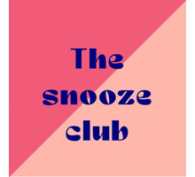 Tegeltje the snooze club