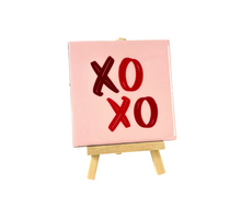 Tegeltje XOXO 10,5x10,5x0,5cm