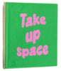 Tegeltje take up space 10,5x10,5x0,5cm