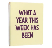 Tegeltje what a year 10,5x10,5x0,5cm
