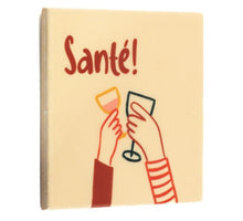 Tegeltje santé 10,5x10,5x0,5cm