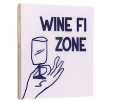 Tegeltje wine fi zone 10,5x10,5x0,5cm